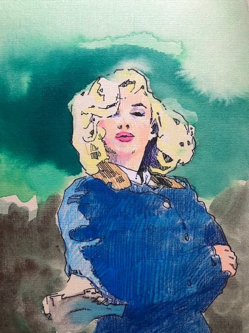 ドローイング 風に吹かれて