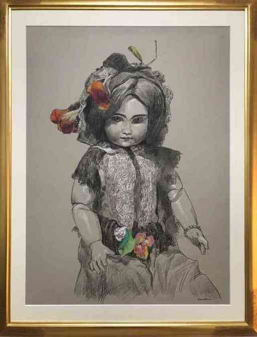 ドローイング ジュモーの娘