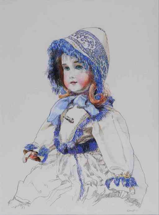 ドローイング ジュモーの人形