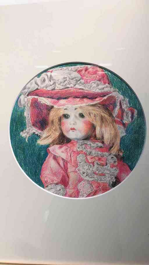 ドローイング ボンネットのジュモー