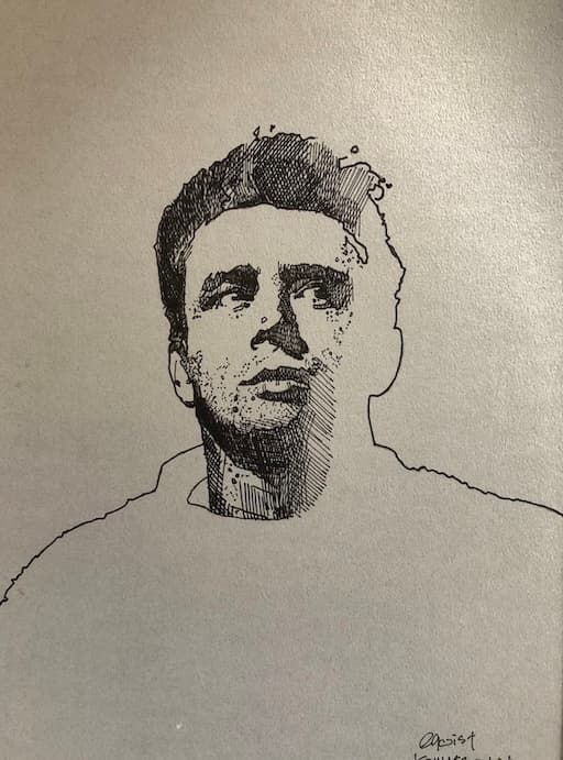 ドローイング 希望の光