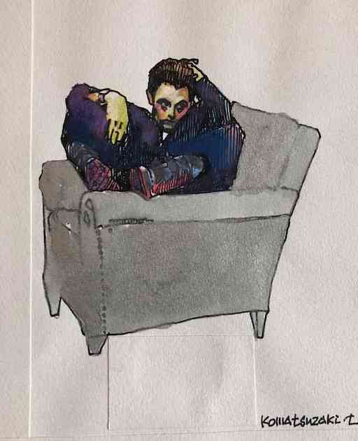 ドローイング リラックス　ディーン