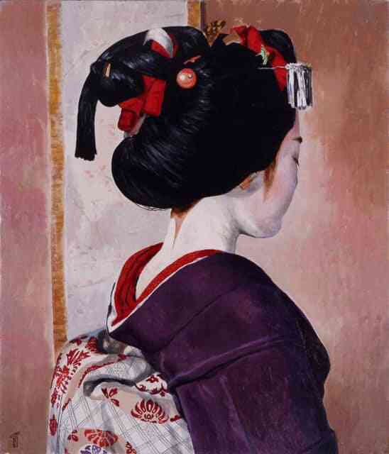 油彩画 さっこう